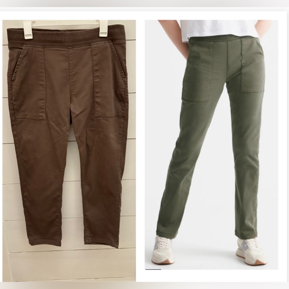 DU/ER No sweat everyday comfort moisture wicking woman antibacterial ankle pant